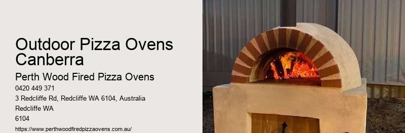 Outdoor Pizza Ovens Canberra