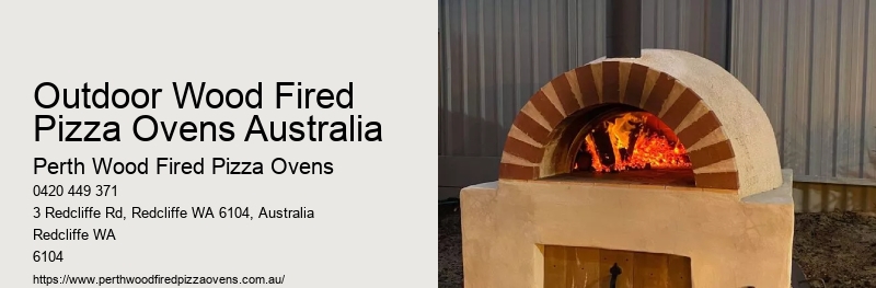 Outdoor Wood Fired Pizza Ovens Australia