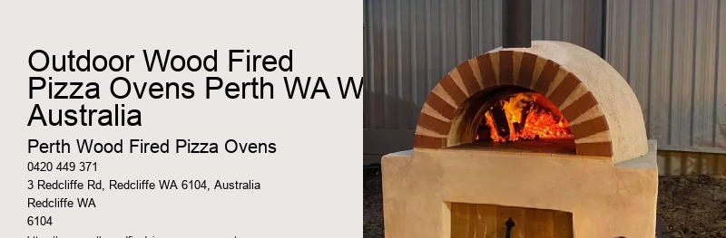 Outdoor Wood Fired Pizza Ovens Perth WA WA Australia