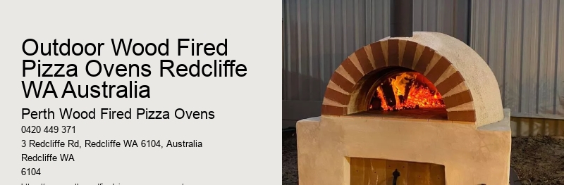Outdoor Wood Fired Pizza Ovens Redcliffe WA Australia
