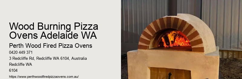 Wood Burning Pizza Ovens Adelaide WA