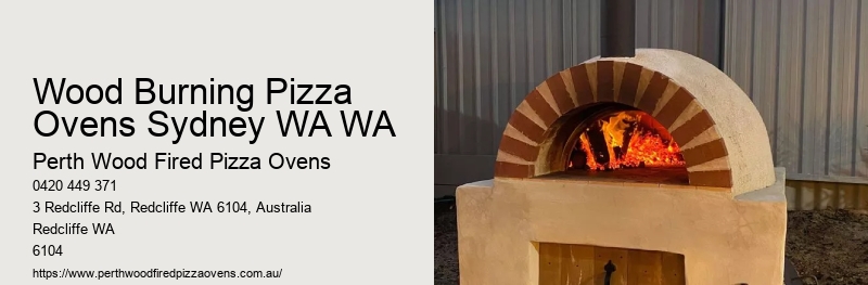 Wood Burning Pizza Ovens Sydney WA WA