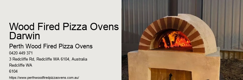 Wood Fired Pizza Ovens Darwin