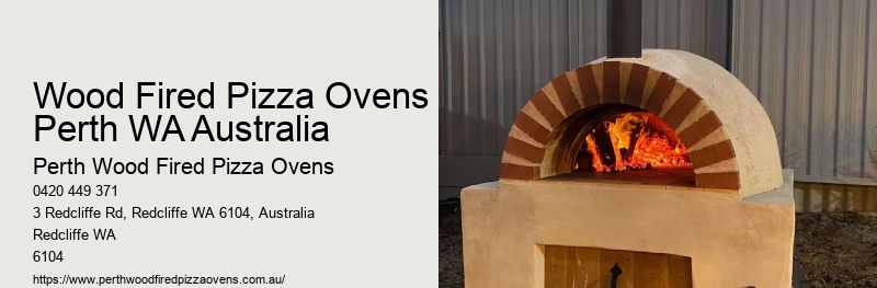 Wood Fired Pizza Ovens Perth WA Australia